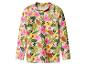 Kinderzwemshirt met lange mouwen en levendige tropische bloemenprint