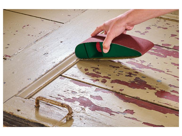 Parkside Schleifpapier Schleifblätter Set 30 Stück Holz, Stein, Lack für Handschleifer PHS 160 E5 - LIDL IAN 291795, 303400