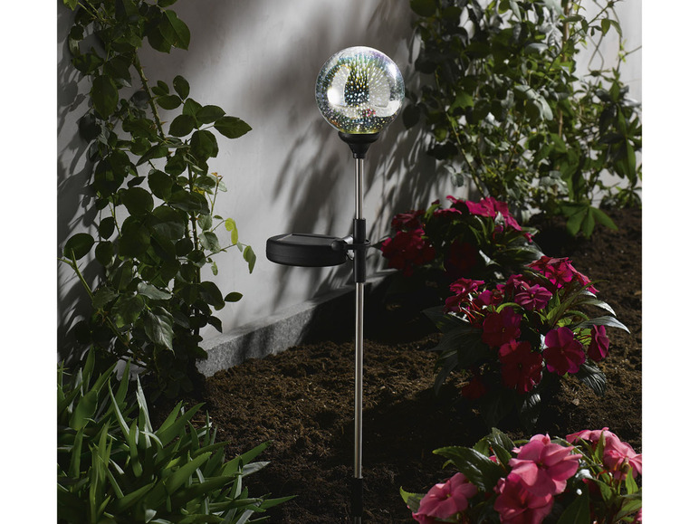 Aller en mode plein écran LIVARNO home Lampe solaire à LED, Ø 9 cm, hauteur 72 cm - Photo 21