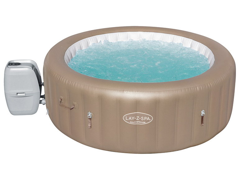 Aller en mode plein écran Bestway Whirlpool gonflable LAY-Z SPA Palm Springs, pour 6 personnes, Ø 196 x 71 cm - Photo 1