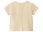 T-shirt enfant en mousseline beige, vue de dos