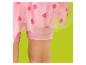 Roze kinderbroekje en tule rok met aardbeienprint.