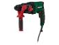 Groene en zwarte Parkside klopboormachine met rood handvat