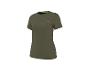 T-shirt de sport vert à manches courtes et col rond