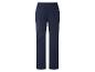Pantalon homme bleu marine avec taille élastique et poche arrière.