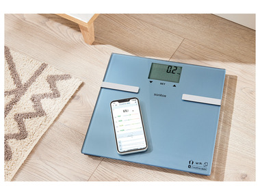 SANITAS Personenweegschaal »SBF 73«, met app, max. 180 kg