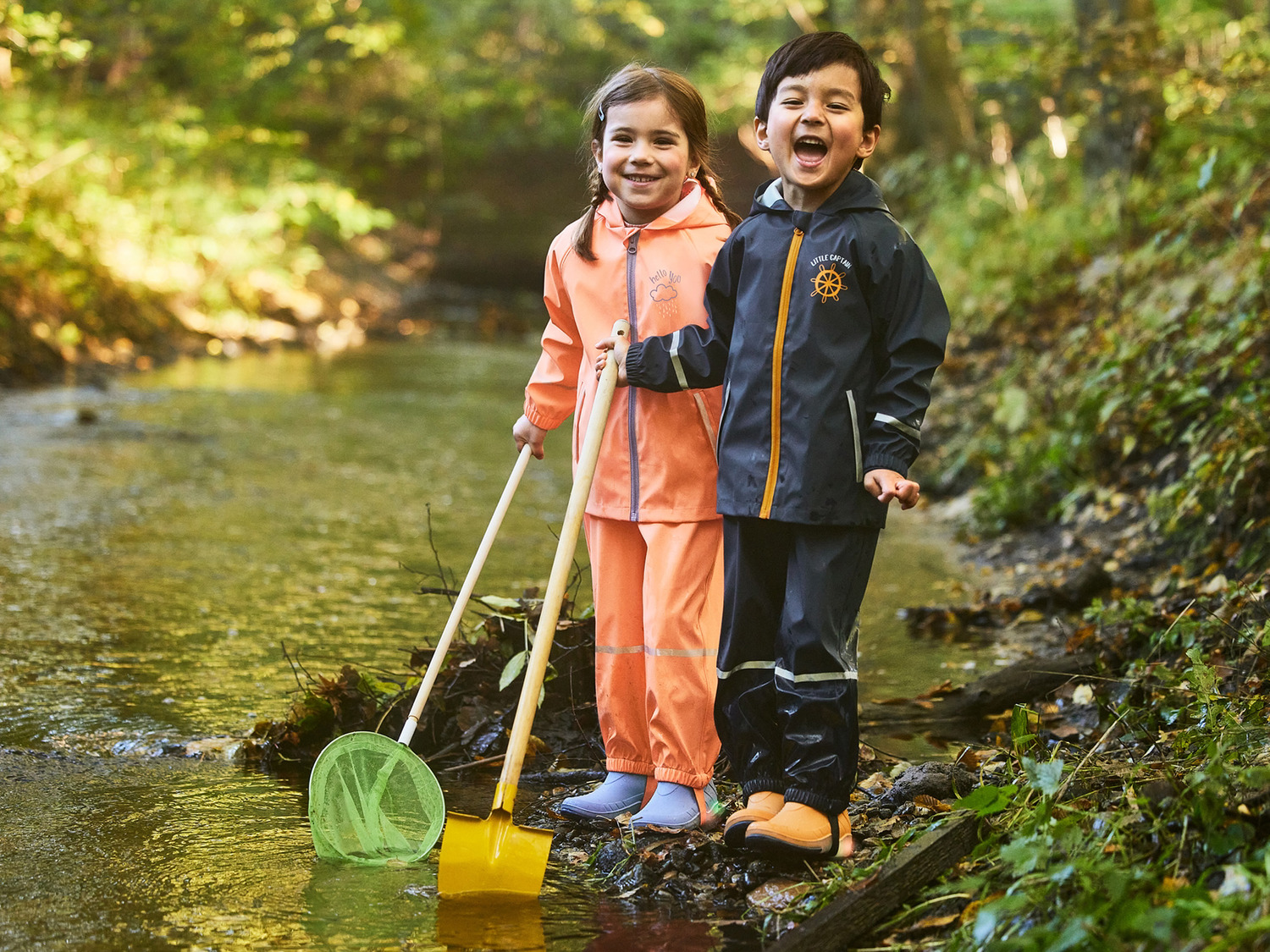Bottes De Pluie Enfants Imperméables Antidérapantes - Taille 4 à 13, Pour Jardin, Camping, Plein Air - 3
