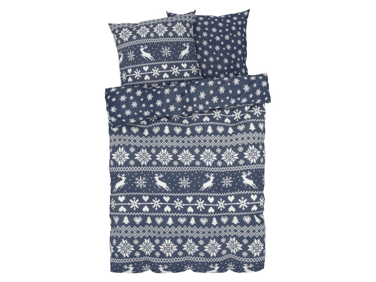 Aller en mode plein écran LIVARNO home Housse de couette en flanelle, 240 x 220 cm - Photo 2