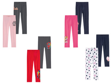 Set de 2 leggings en un mélange de coton