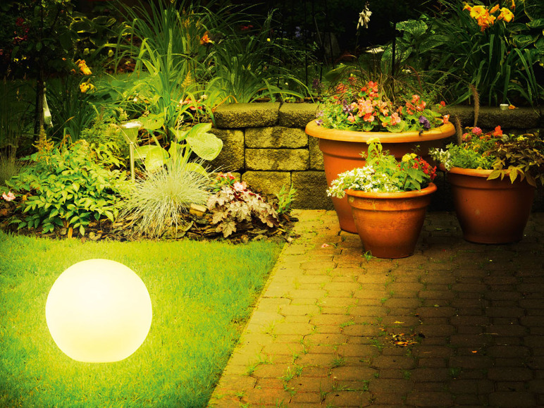 Aller en mode plein écran LIVARNO home Globe lumineux à LED Smart Home, Ø 40 cm - Photo 2