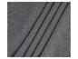 Texture de tissu gris foncé avec des coutures.