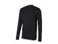 Zwart sportshirt met lange mouwen Crivit