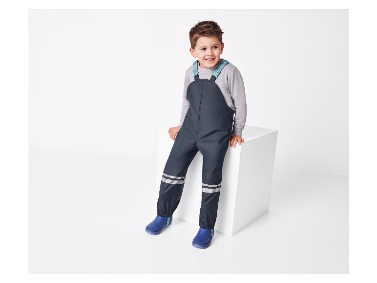 Pantalon Imperméable Enfant Lupilu 1-8 Ans - Doublure Polaire Et Bandes