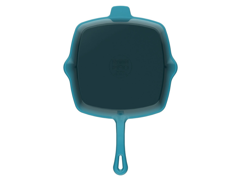 Ga naar volledige schermweergave: Gietijzeren grillpan, 24,5 x 24,5 cm - afbeelding 4