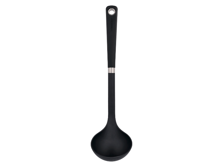 Zwarte soeplepel KitchenCraft.