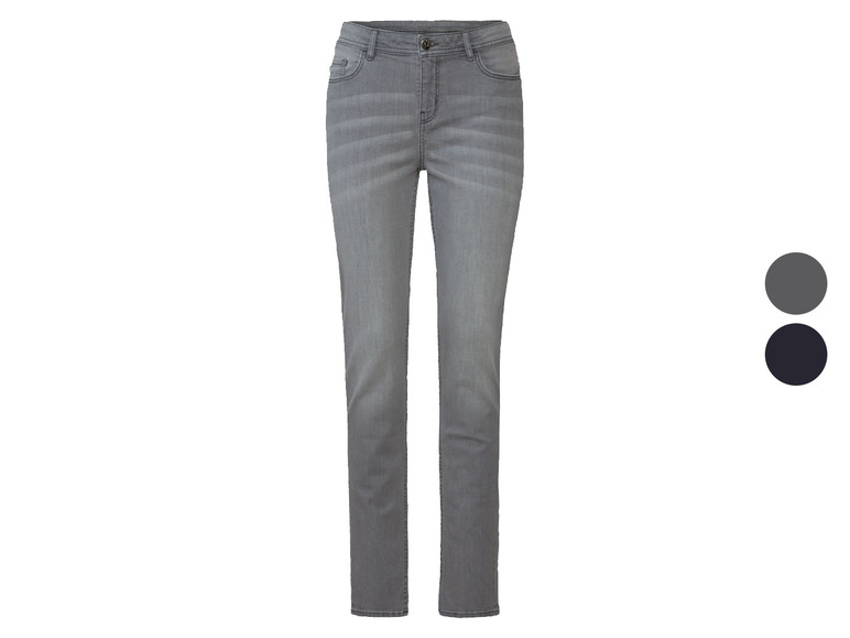 Aller en mode plein écran esmara® Jean pour femmes, de coupe slim fit, pourcentage élevé de coton - Photo 1