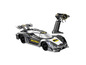 Une voiture de course télécommandée sur le thème de Batman.
