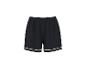 Short de sport noir avec liseré blanc