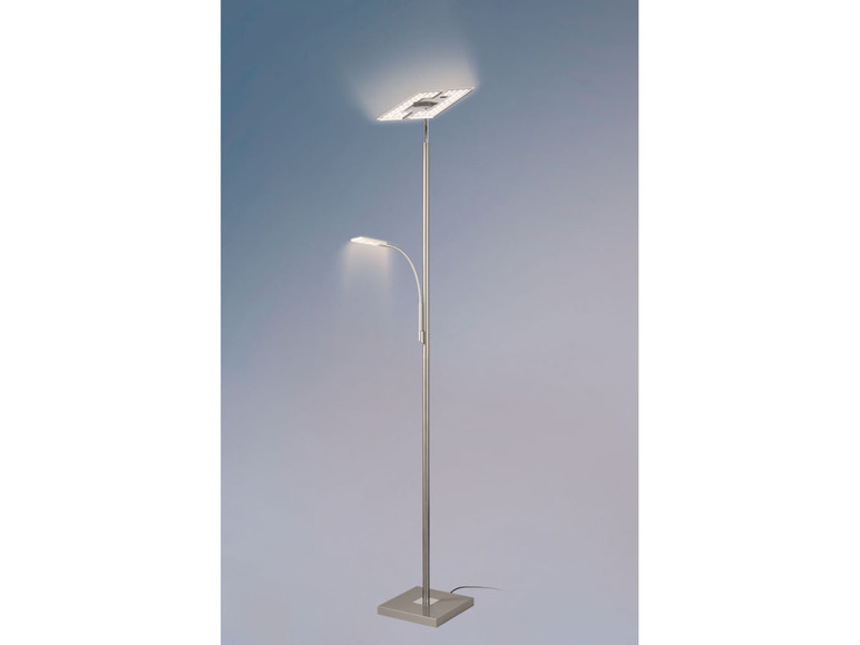 Ga naar volledige schermweergave: LIVARNO home Ledstaanlamp, met leeslampje, hoogte 180 cm - afbeelding 3