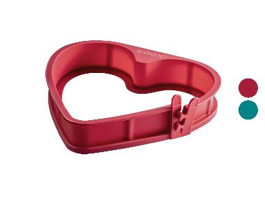 COOX Moule à charnière en silicone Cœur