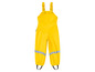 Salopette de pluie jaune pour enfants.