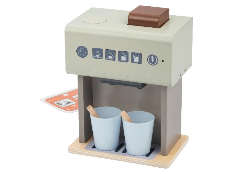 Machine à Café Jouet Enfant – 15 Pièces Bois – Moulin Clic-Clic – Set Petit-Déjeuner – Dès 3 Ans – Cadeau Montessori