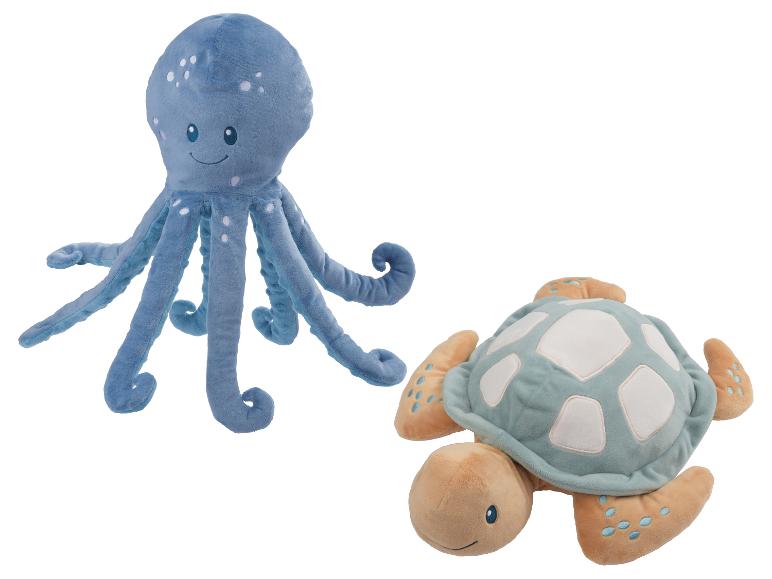 Peluche pieuvre et tortue