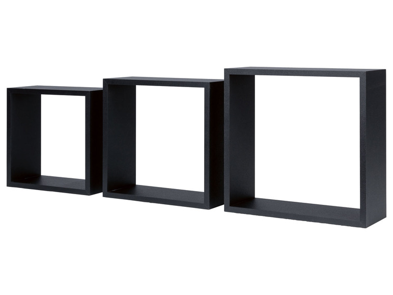 Ga naar volledige schermweergave: LIVARNO home Wandplanken, set van 3 - afbeelding 7