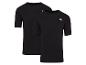Twee zwarte Reebok T-shirts met korte mouwen