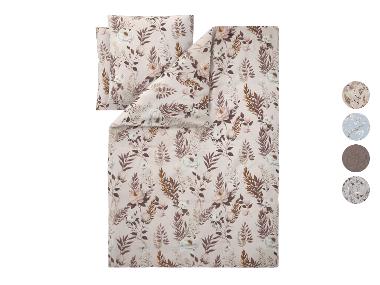 LIVARNO® Housse de couette en satin de microfibres, 240 x 220 cm