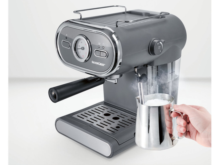 Aller en mode plein écran SILVERCREST® Machine à expresso, 1 100 W - Photo 6