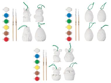 crelando® Kit de peinture de figurines de Pâques
