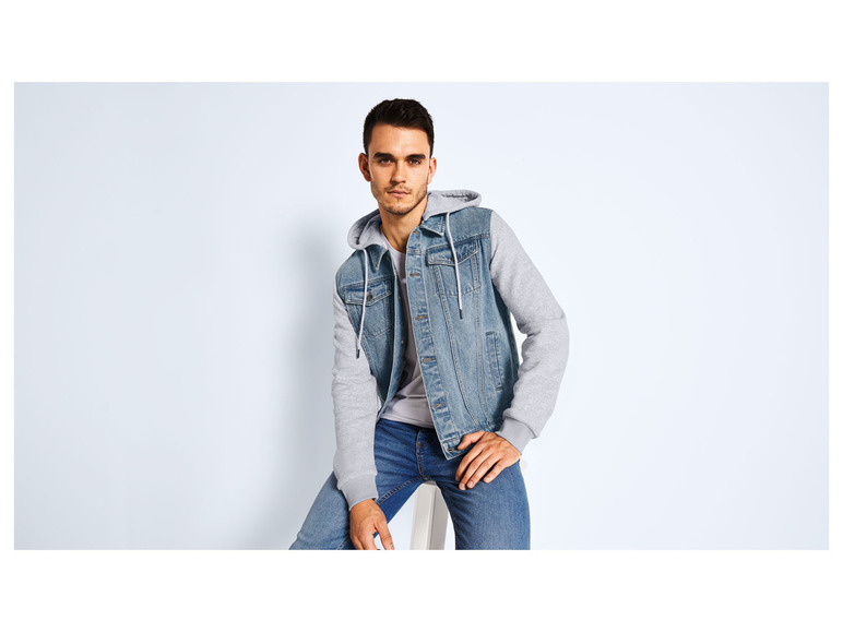 Ga naar volledige schermweergave: LIVERGY® Casual jeansjas - afbeelding 3