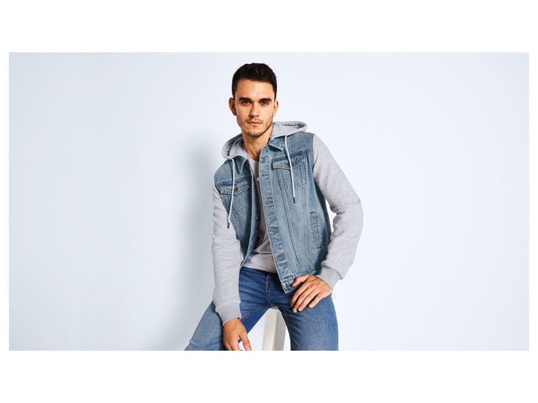 Ga naar volledige schermweergave: LIVERGY® Casual jeansjas - afbeelding 7