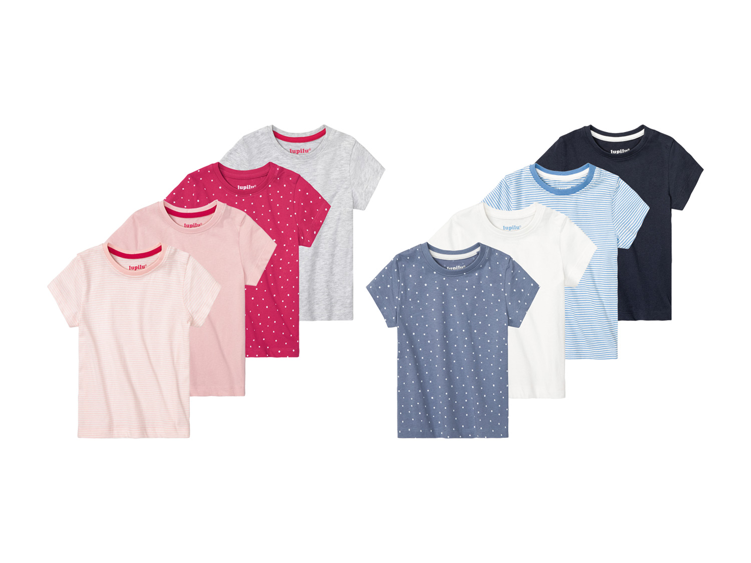 Set van 4 T-shirts lupilu®