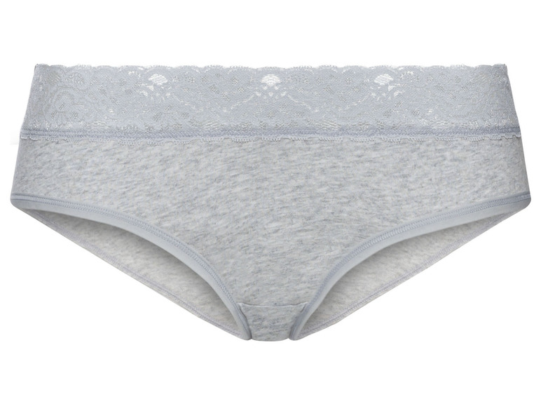 Aller en mode plein écran esmara® Set de 5 hipsters à dentelle en un mélange de coton - Photo 4