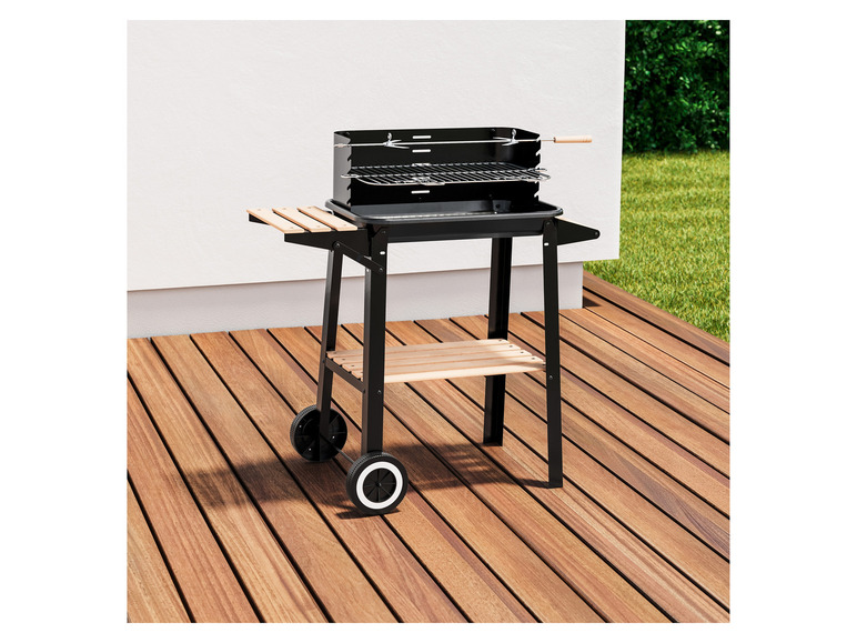 Ga naar volledige schermweergave: Barbecuewagen houtskool - afbeelding 4