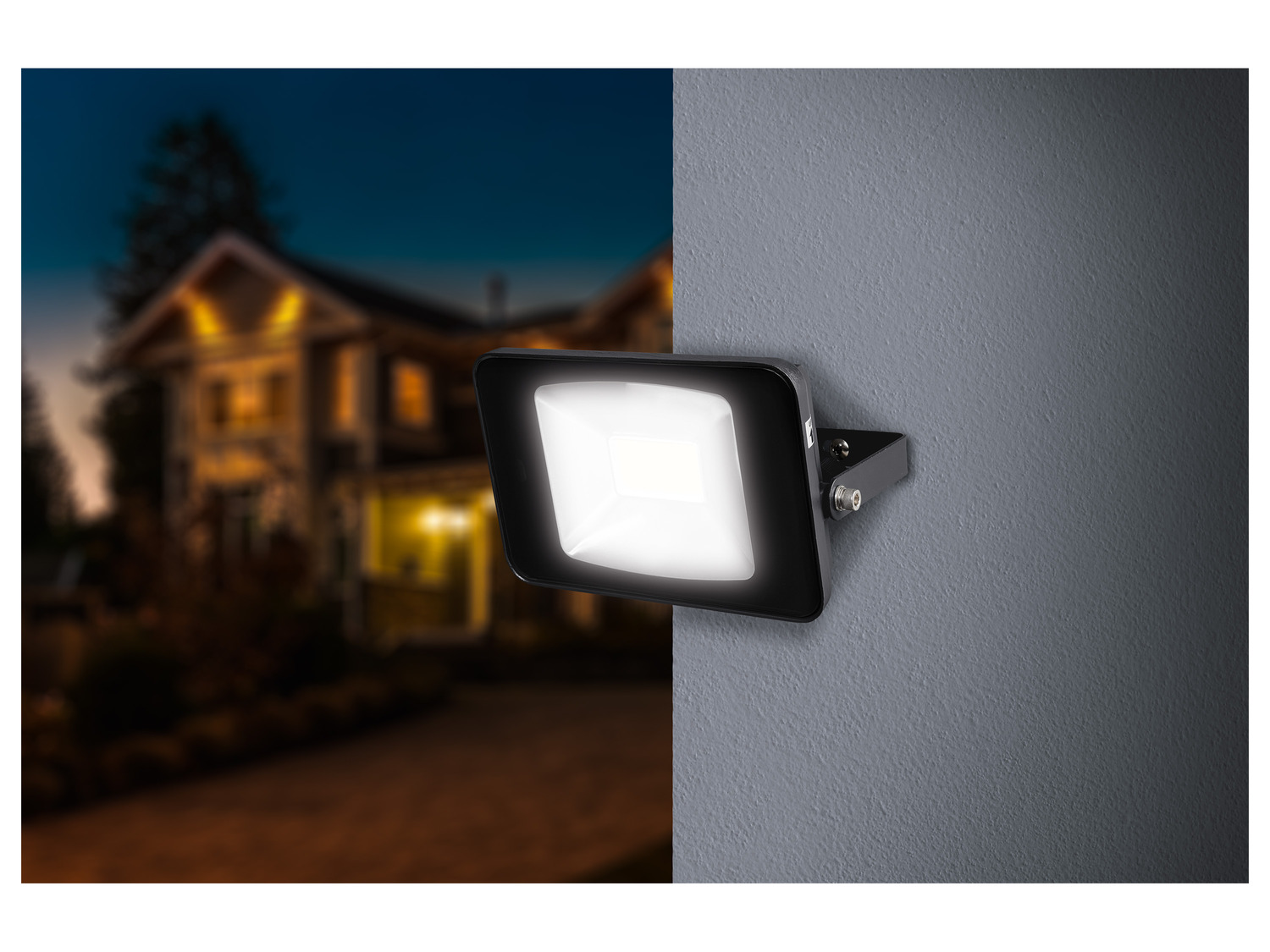 Projecteur à LED avec détecteur de mouvements Lidl.be