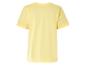 Een lichtgele T-shirt met korte mouwen