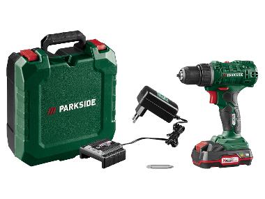 Perceuse-visseuse sans fil, 20 V PARKSIDE® PBSSA20 avec batterie et chargeur