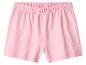 Short de pyjama rose à pois blancs pour fille
