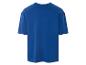 Kort mouw blauw t-shirt, achterkant.