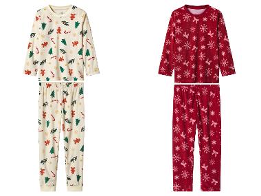 Fluwelen kerstpyjama voor meisjes lupilu®