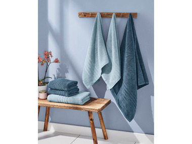 LIVARNO home Handdoek, set van 2, 50 x 100 cm