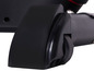 Roues noires d'un appareil de fitness