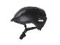 Casque de vélo Crivit noir avec visière et détails réfléchissants