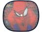 Pare-soleil de voiture Spider-Man avec logo Marvel et fond de mur de briques