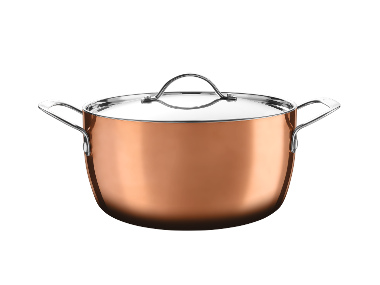 SILVERCREST® Casserole en cuivre, Ø 24 cm