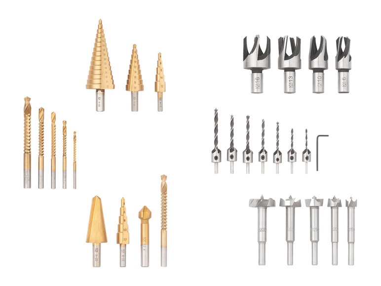 Ga naar volledige schermweergave: PARKSIDE® Set speciale boren - afbeelding 1