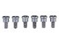 Ensemble de six embouts de tournevis magnétiques S2 PH2